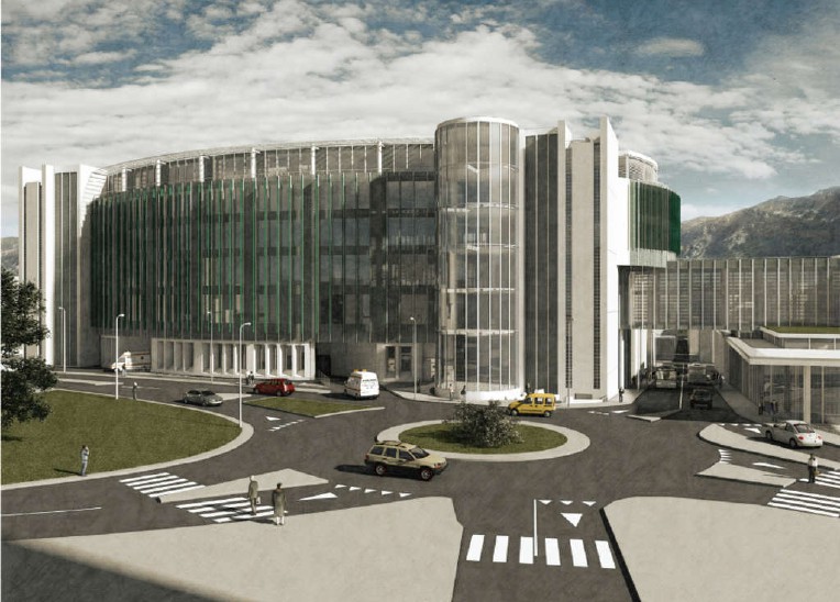 Il progetto di ampliamento dell’Ospedale regionale di Aosta