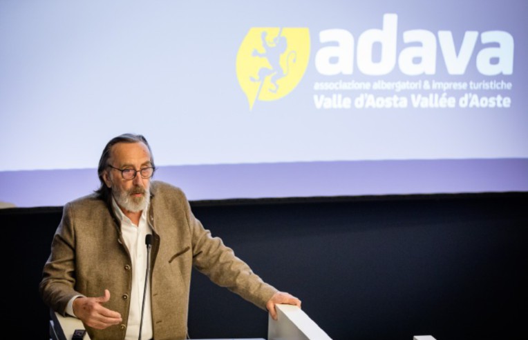Luigi Fosson, presidente dell’Adava - Associazione degli Albergatori e delle Imprese Turistiche della Valle d’Aosta