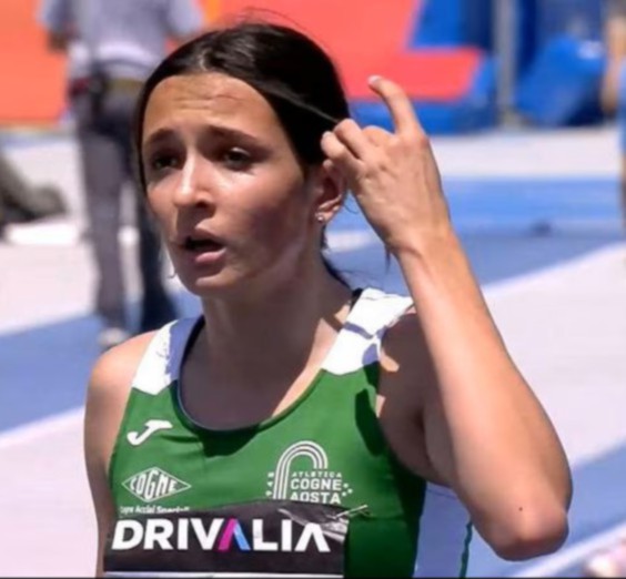 Matilde Abelli, figlia e nipote di campioni italiani dell’atletica. A Caorle ha dominato i 400 metri delle Under 20, ora attende i Campionati del Mondo di categoria a Eugene negli Stati Uniti