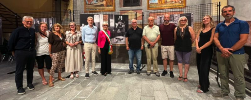 L’inaugurazione della mostra allestita nella Sala Santa Marta, dove rimarrà visitabile fino a domenica 23 agosto