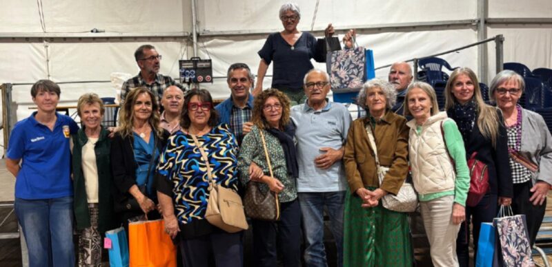 I premiati del torneo di burraco