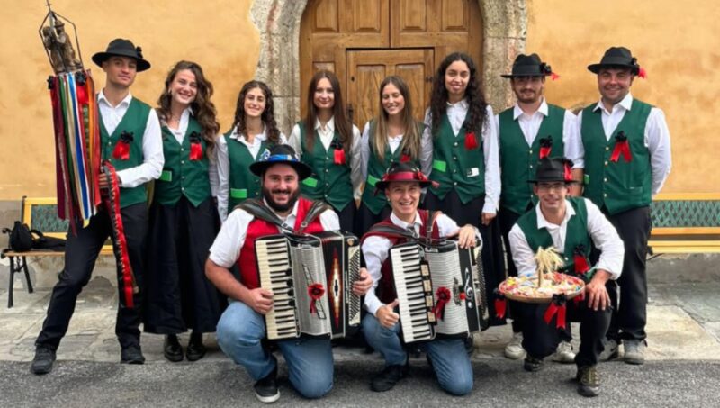 La prima volta della Badoche alla patronale di Saint Eustache a Chesallet di Sarre