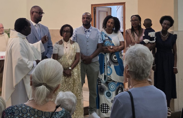 Don Leonard Bizimungu ha festeggiato i 25 anni di ordinazione sacerdotale