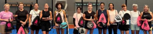 “Padel in Viola”: 600 euro raccolti a favore dell’associazione che lotta contro il cancro al seno