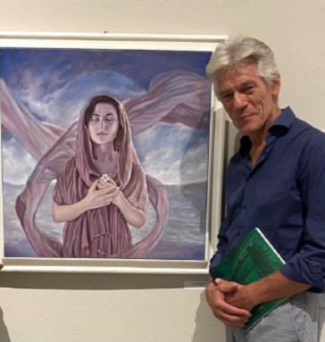 Alla Maison Bleue la personale del pittore Alessandro Fioraso