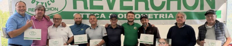 Domenica scorsa a Gignod per la “Reverchon Cup”: da sinistra Sergio Vincenzetti, Giancarlo Grange, Paolo Caselli, Simone Meggiolaro, Domenico Pellicone, Rosario Nardi, Andrea Succi, Maurice Rollet, Ennio Pastoret e Promettivo Voyat