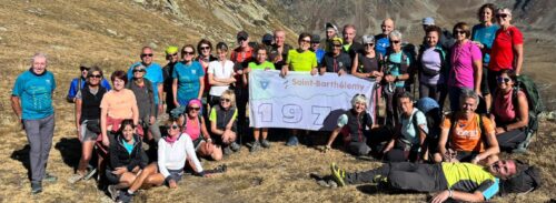 Il Giro dei 4 colli al Gran San Benardo organizzato dal Cai Saint-Barthélemy