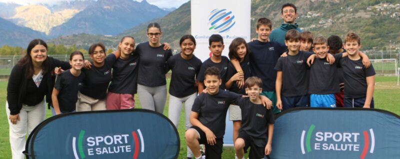 La classe prima C della J.M.Trèves di Saint-Vincent