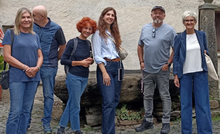 Le telecamere di Linea Verde a Nomaglio per raccontare la Sagra della Castagna