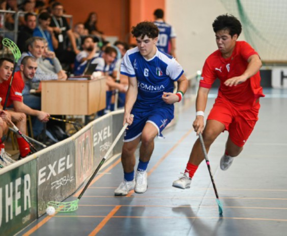 L’aostano Marco Giacosa all’“EuroPower” con la Nazionale maggiore di floorball